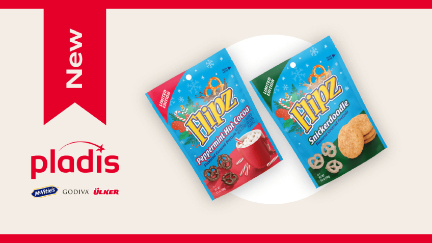 Flipz Launches New Limited-Edition Holiday-Themed Covered Pretzel Lineup