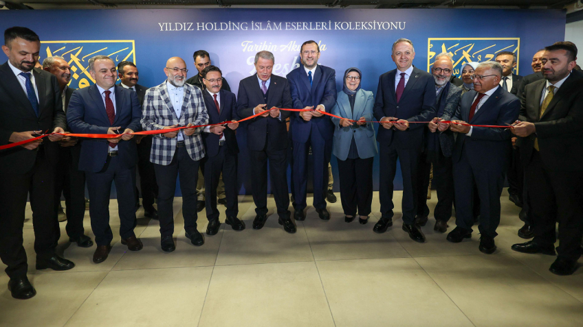 Yıldız Holding’in “Tarihin Akışında Meşhur Hattatlar” Sergisi  Kayseri’de Ziyarete Açıldı