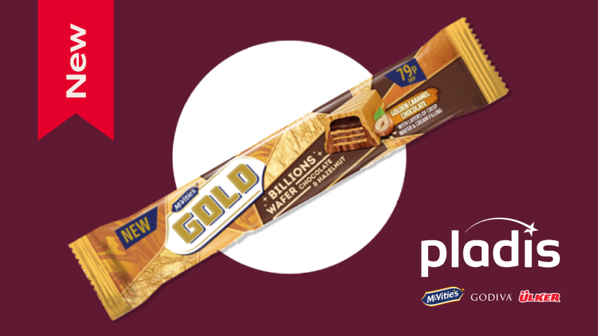 pladis Launches Chocolate & Hazelnut Addition to Consumer Favourite McVitie's Gold Billions Range