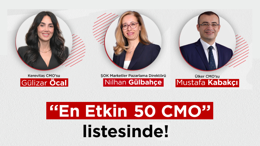 Türkiye’nin En Etkin 50 CMO’su Listesinde Yıldız Holding'den 3 İsim Yer Aldı