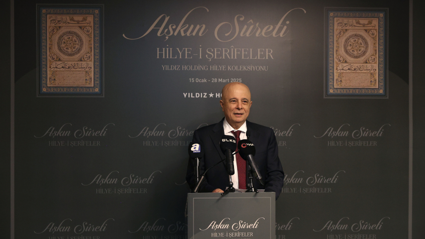 Aşkın Sûreti Hilye-i Şerîfeler Sergisi Mehmet Tütüncü’nün Ev Sahipliğinde Açıldı