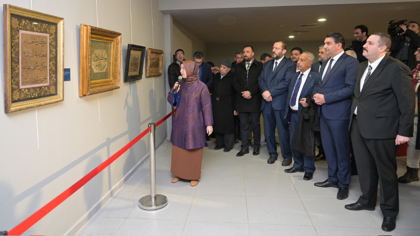 Tarihin Akışında Meşhur Hattatlar Şanlıurfa'da Ziyarete Açıldı